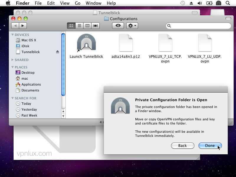 Installguide for tunnelblick for mac